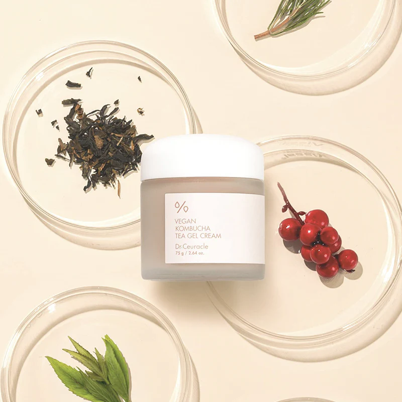 Vegan Kombucha Tea Gel Cream - Image 3